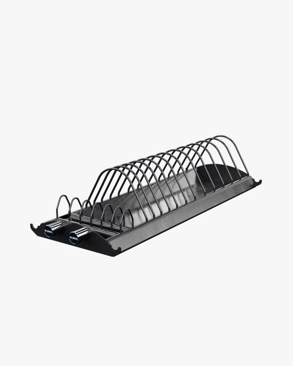 Weightlifting Warm up/Training Plate Rack - Charcoal