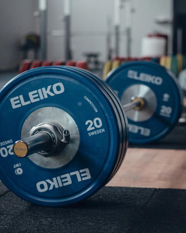IWF Weightlifting Competition Bar