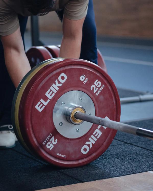 IWF Weightlifting Competition Bar